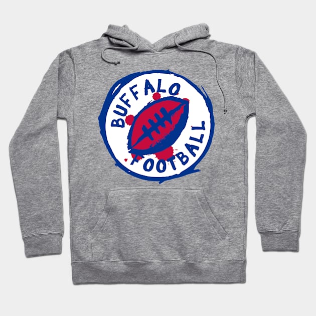 Bufallo Football 01 Hoodie by Very Simple Graph